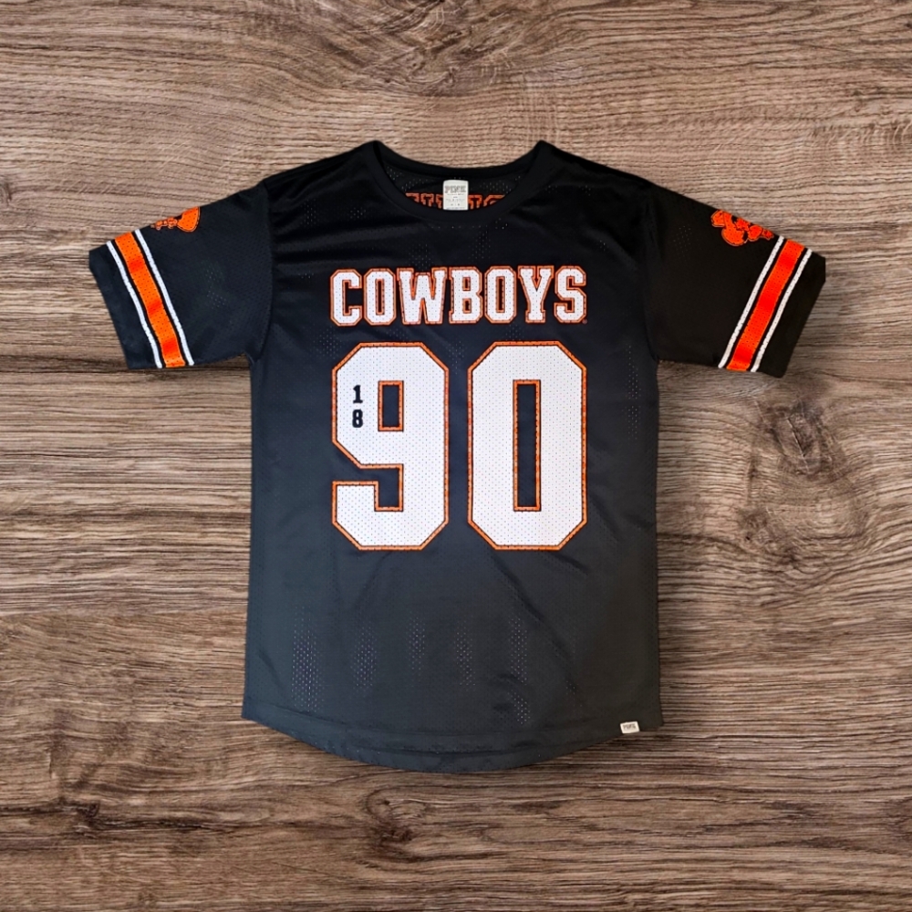 OKLAHOMA STATE COWBOYS VICTORIA'S SECRET PINK NCAA WOMEN'S JERSEY